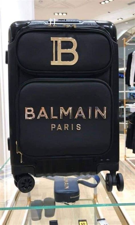 balmain luggage bag price|balmain luggage price.